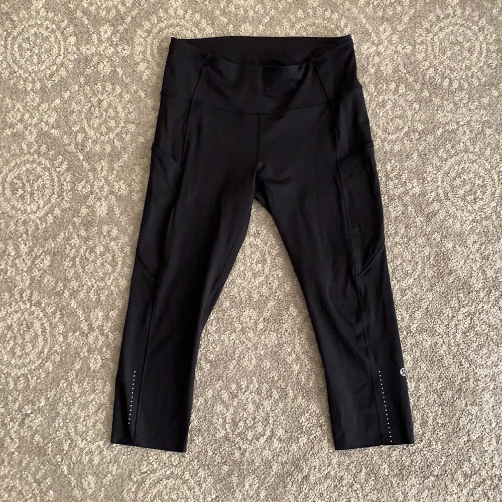 Lululemon Fast and Free Crop Leggings